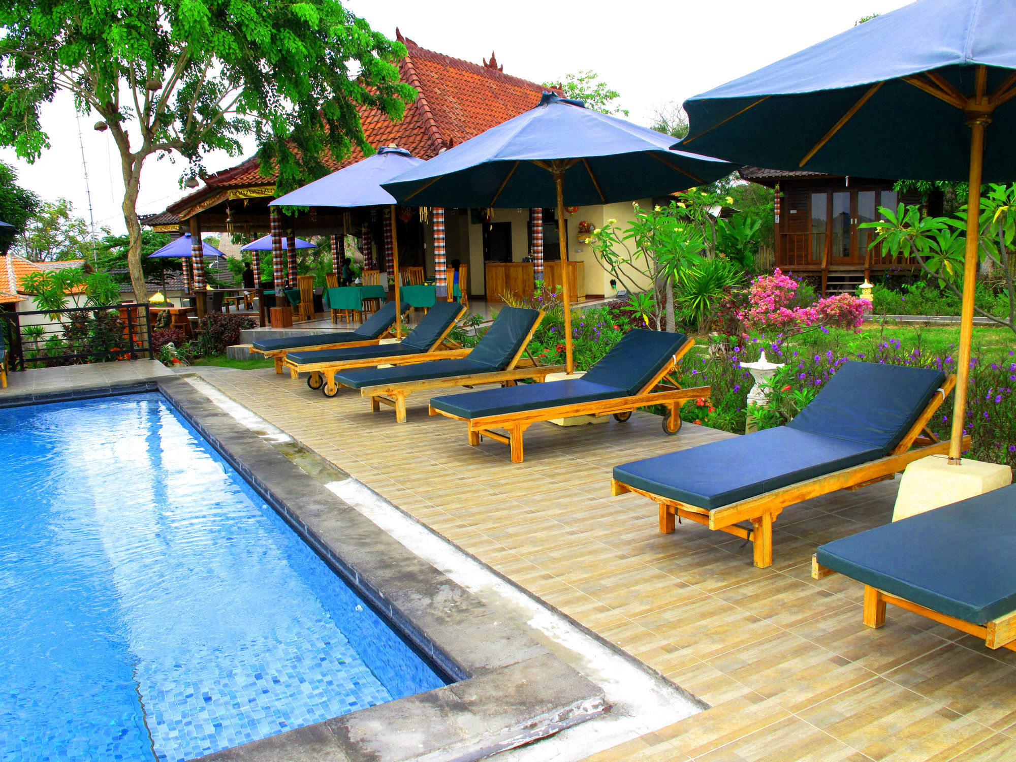 Dmas Huts Lembongan Hotel Exterior foto